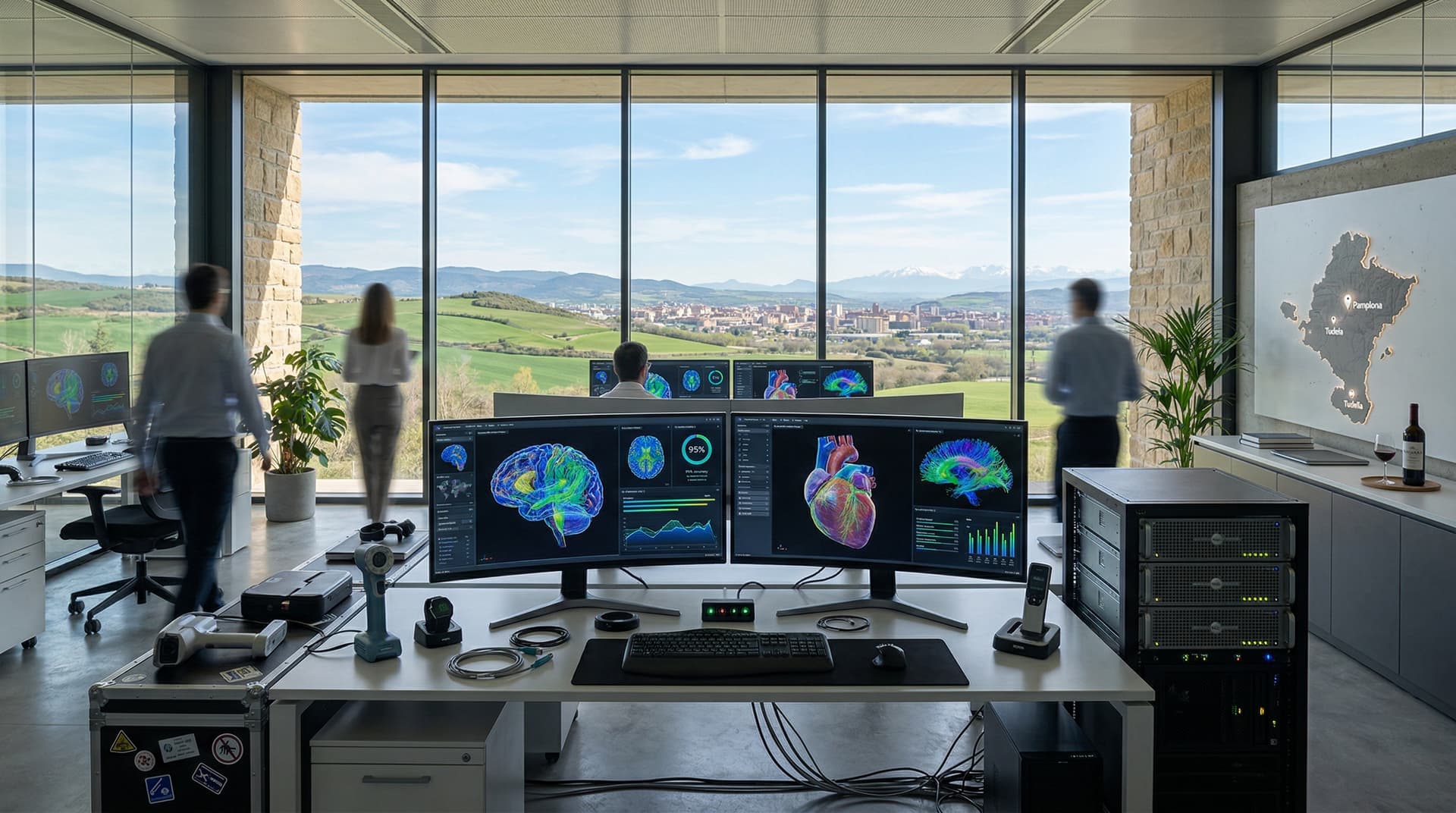 IA medtech Navarra reduce errores diagnósticos 30% en hospitales