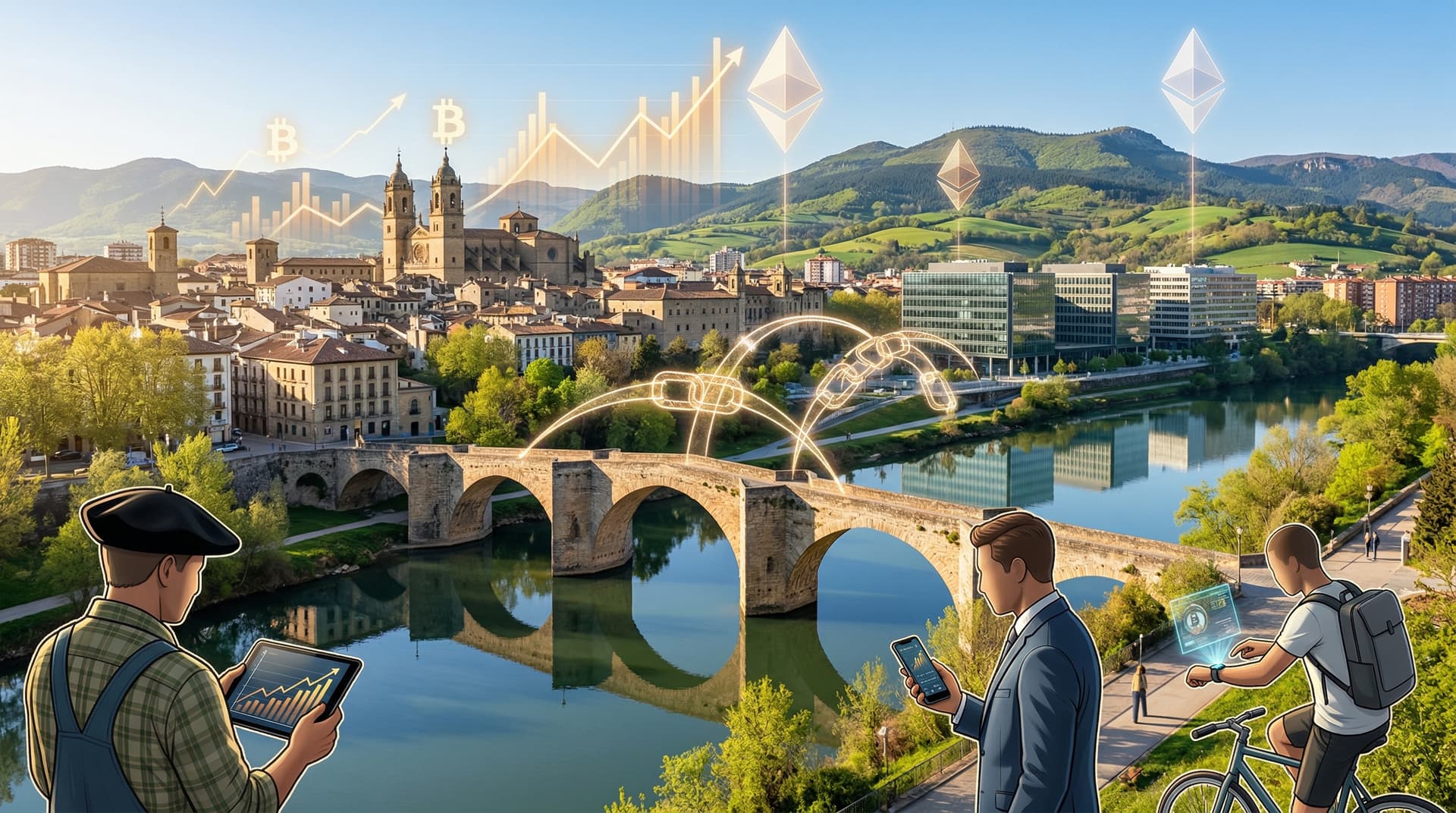 Schwab cripto abre trading de BTC y ETH a inversores navarros