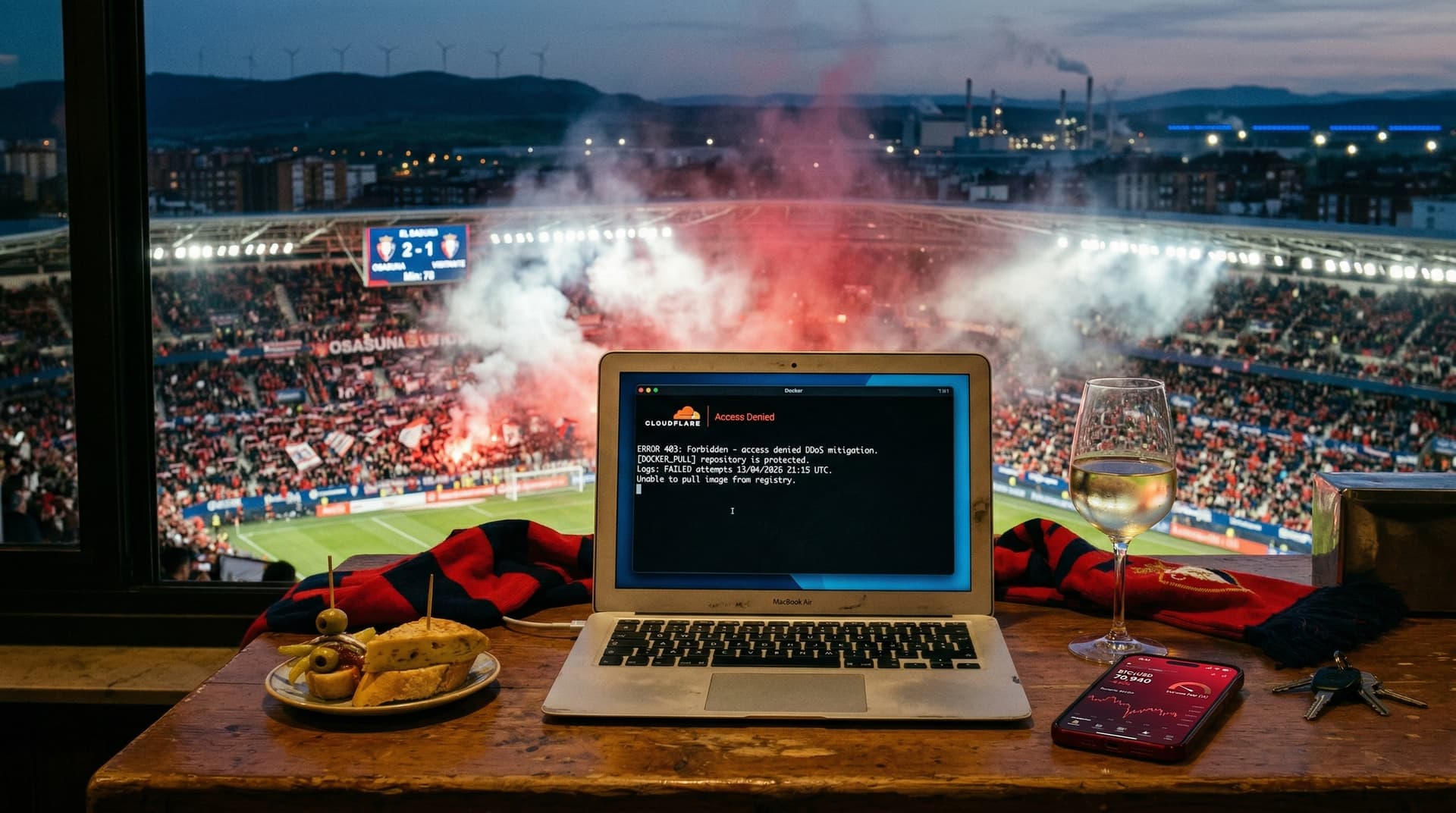 Bloqueo Cloudflare Docker España: 100.000 devs afectados