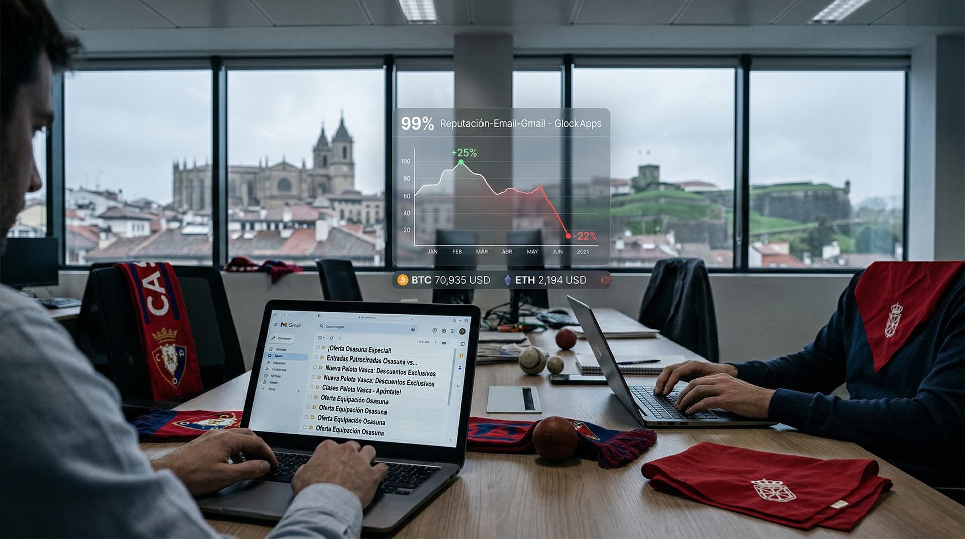 Gmail ignora reputación-email-gmail 99%: bloquea 35% emails e-commerce Pamplona