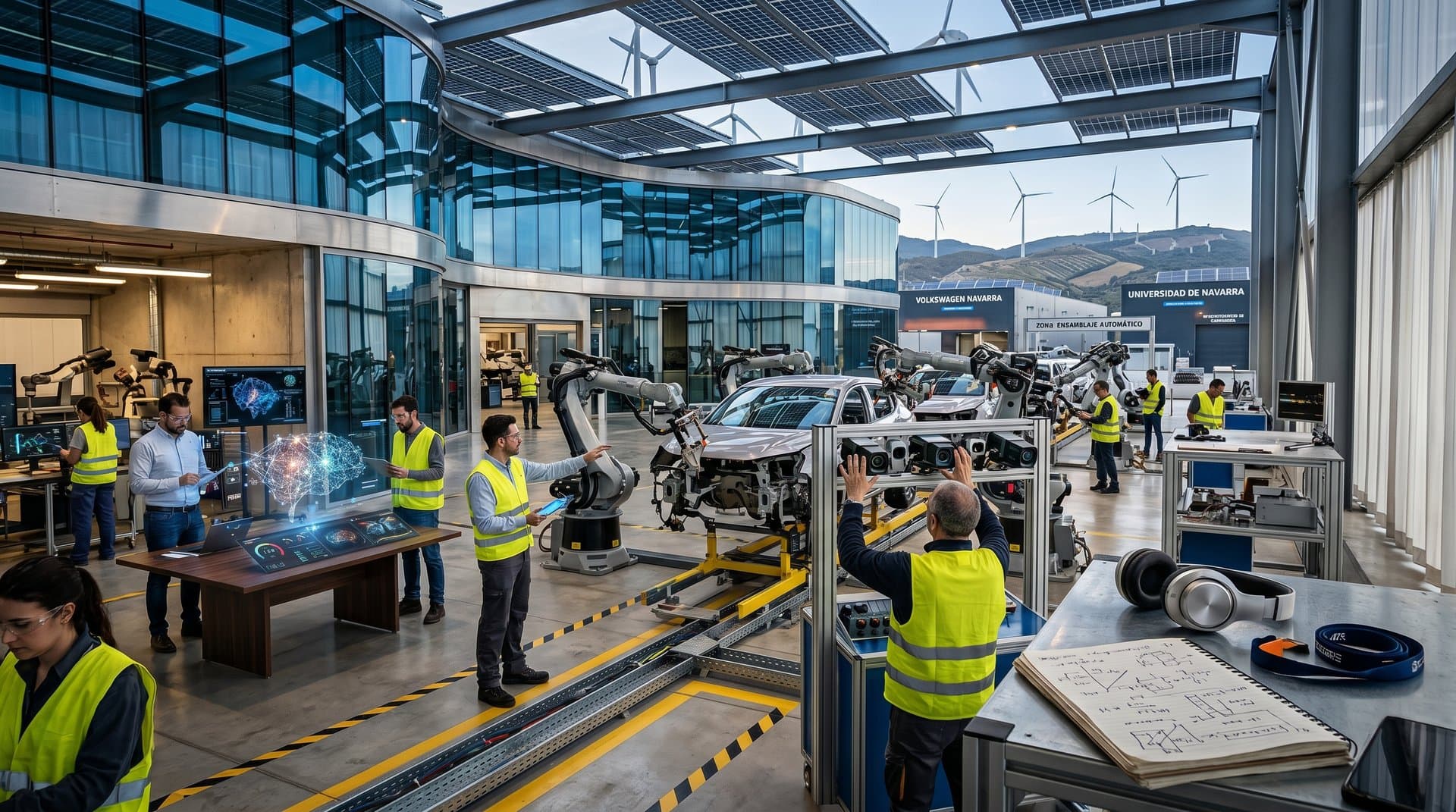 Polo de Innovación Digital en Pamplona con IA en automoción y renovables