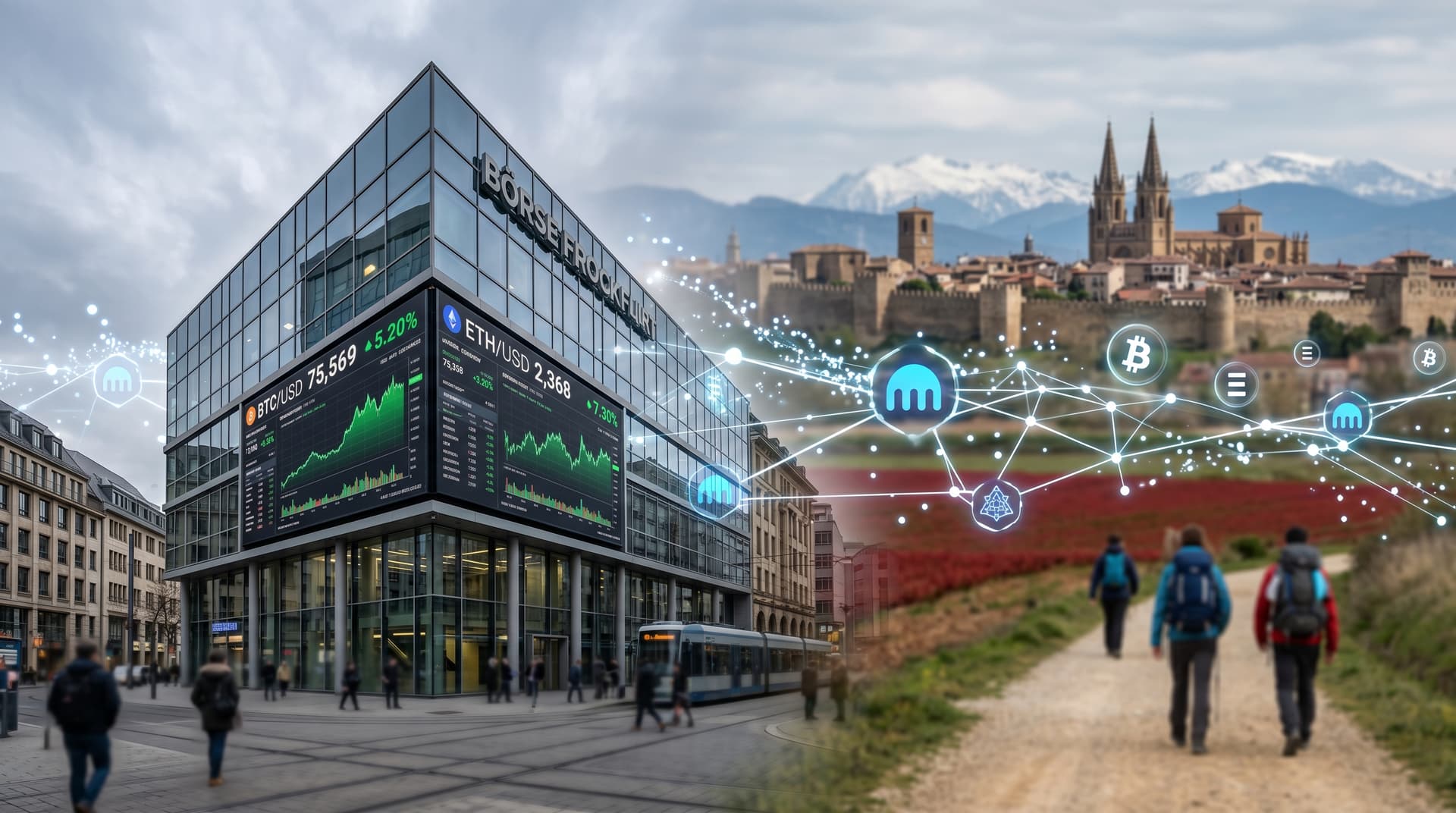 Deutsche Börse Kraken: 200M€ por 1,5% impulsa fintech navarro