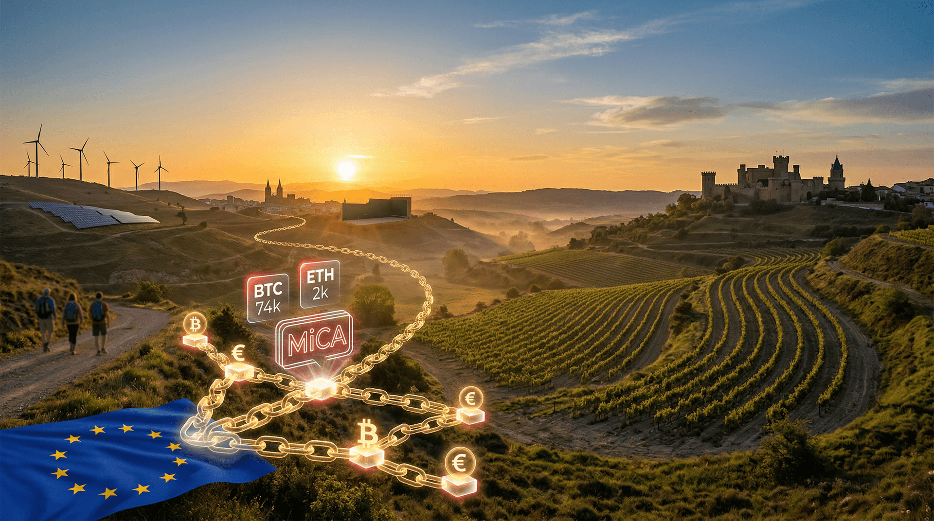 Giancarlo cripto Navarra: ex CFTC deja Willkie con BTC +5%