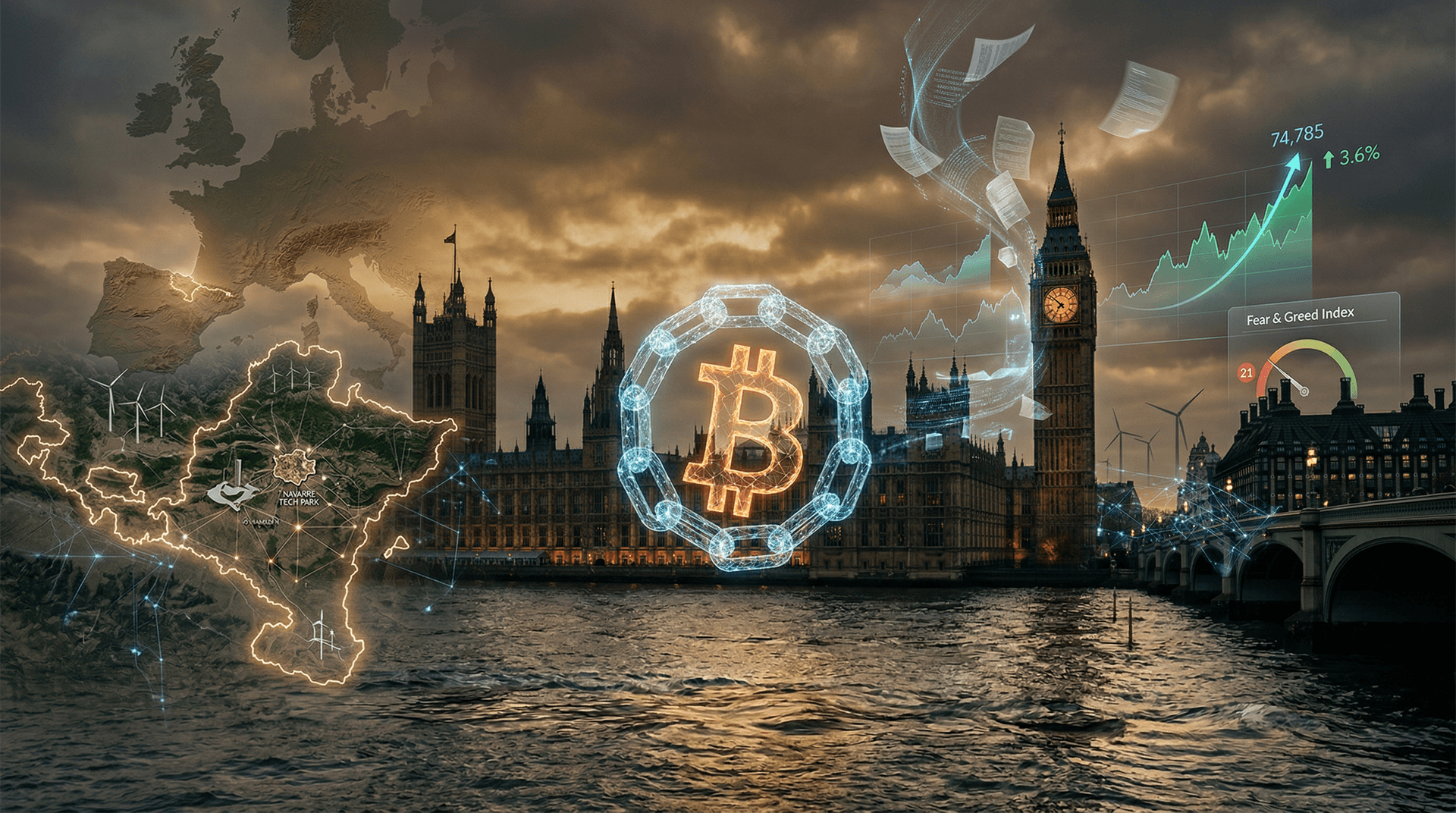 Investigación Farage Bitcoin: Lib Dems exigen control, BTC sube 3,6%
