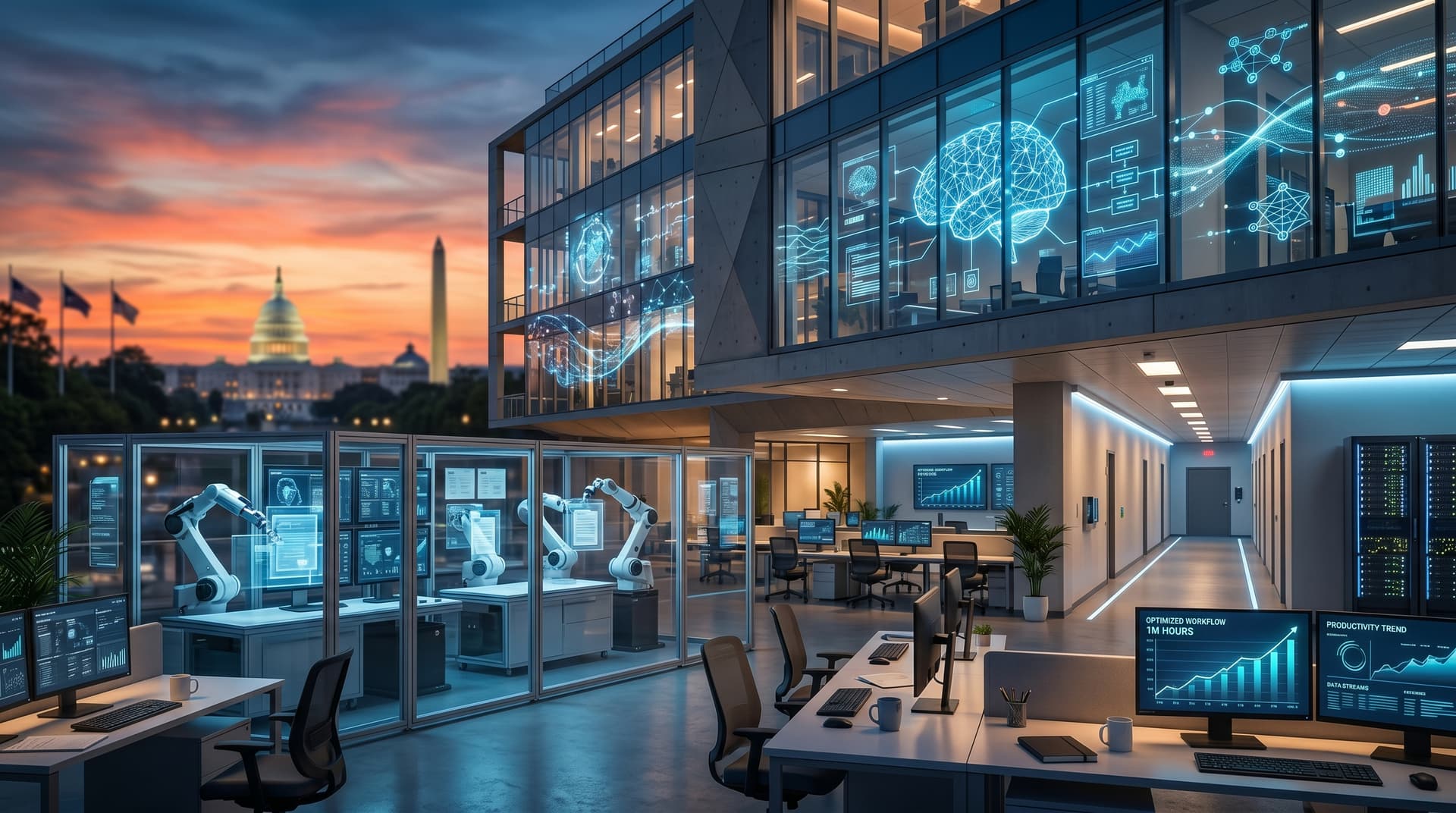 GSA automatización IA recupera 1M horas tras 40% pérdida plantilla