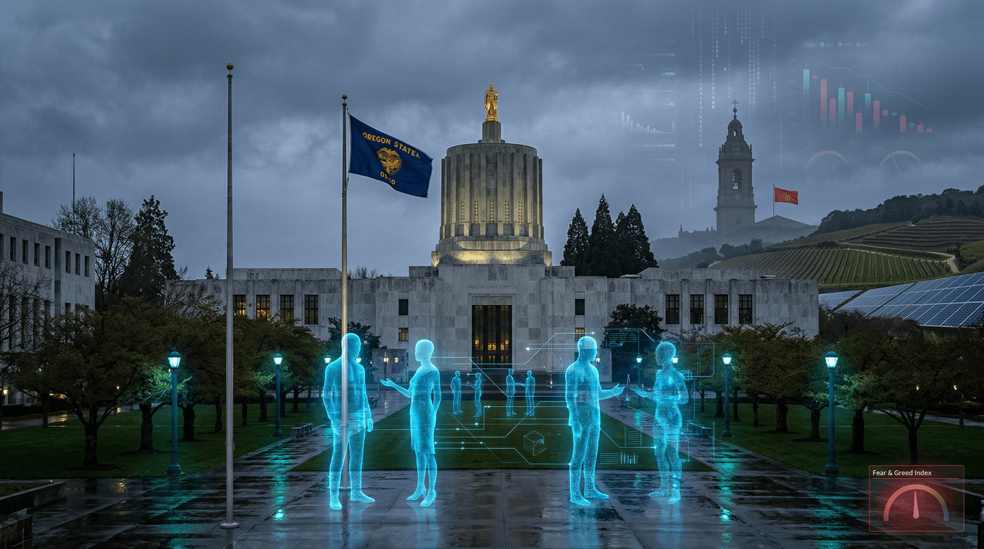 Oregon regula compañeros IA con multas de 10.000 USD desde 2026: alerta en Navarra