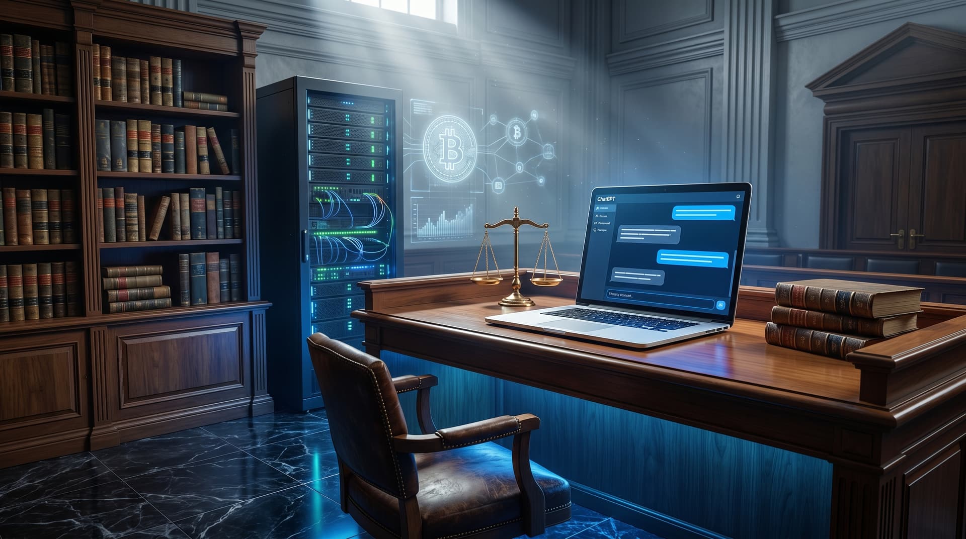 Sentencia IA tribunales EE.UU.: juez admite chats ChatGPT como prueba, BTC sube a $74.981