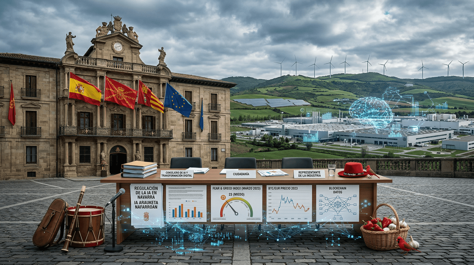 Regulación IA Navarra: Debates como Illinois y Fear & Greed 23