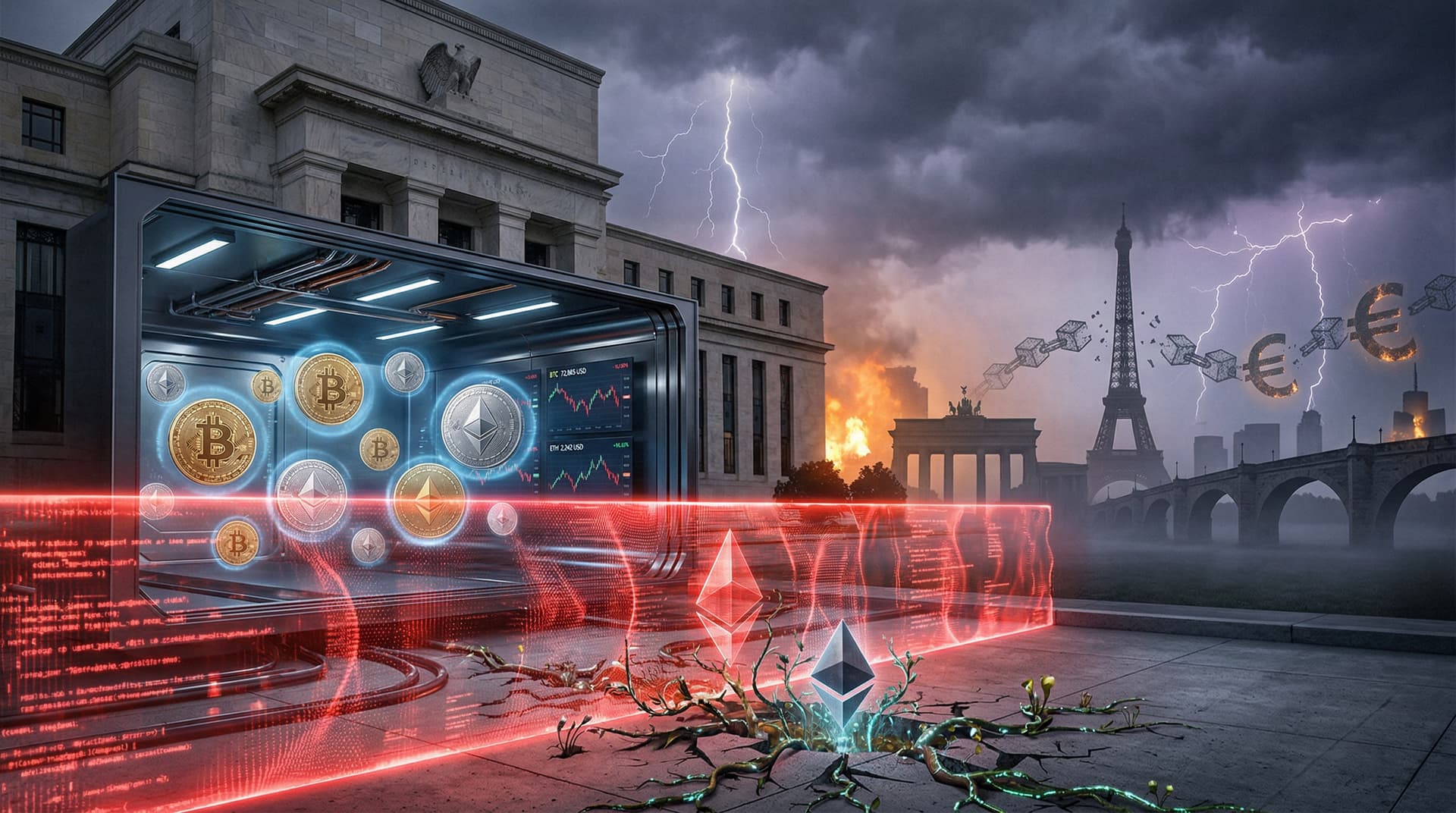 Restricciones Fed Kraken frenan cripto en Navarra