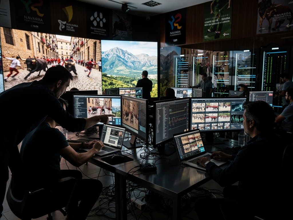 Festival Cine Navarra: IA guiones Sanfermines, productores y tech en ambiente pamplonés