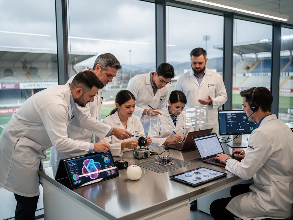 Laboratorio IA medtech Navarra con datos Osasuna y pelota vasca