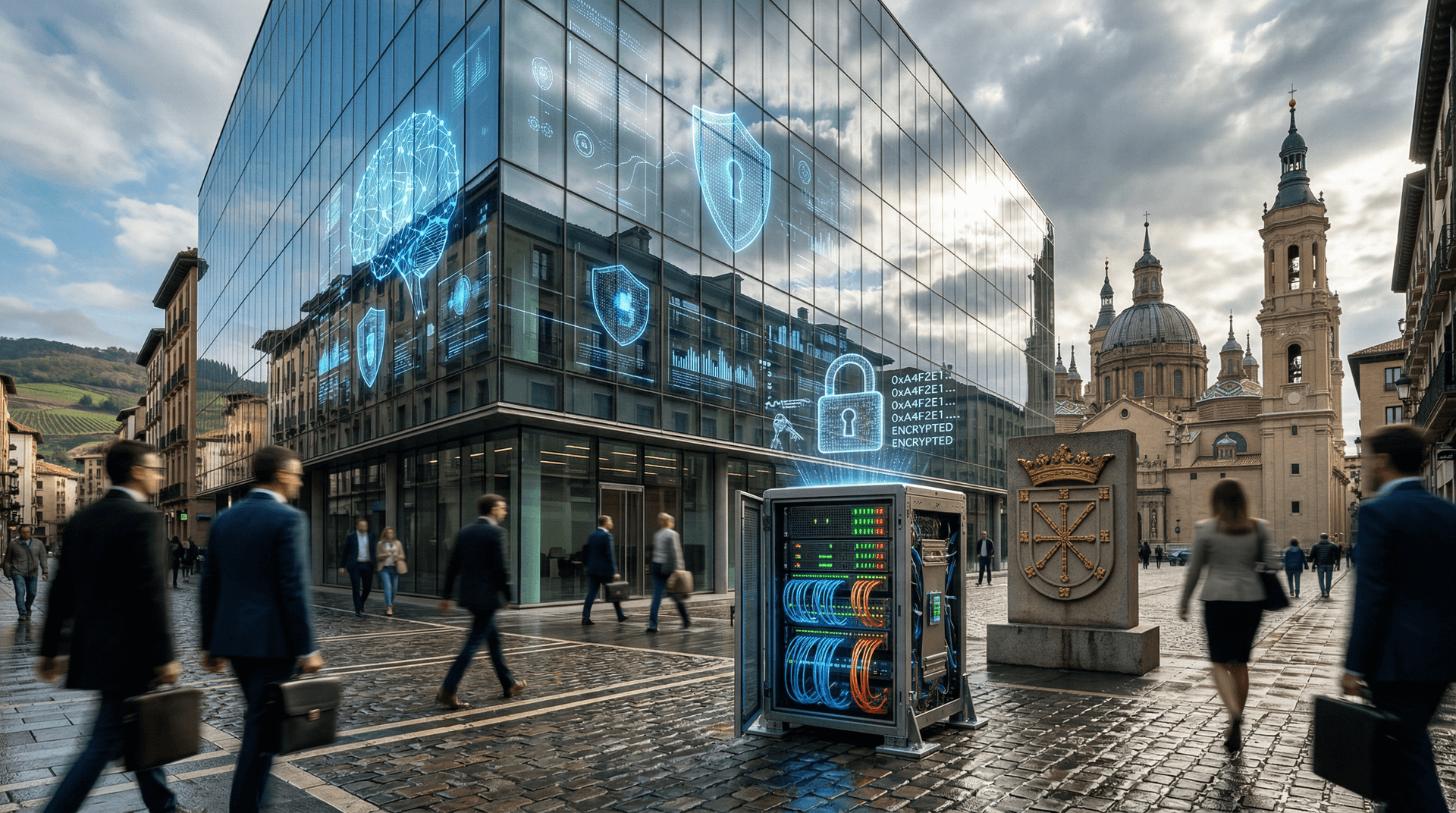 IA Anthropic bancos navarros elevan 35% gasto ciberseguridad